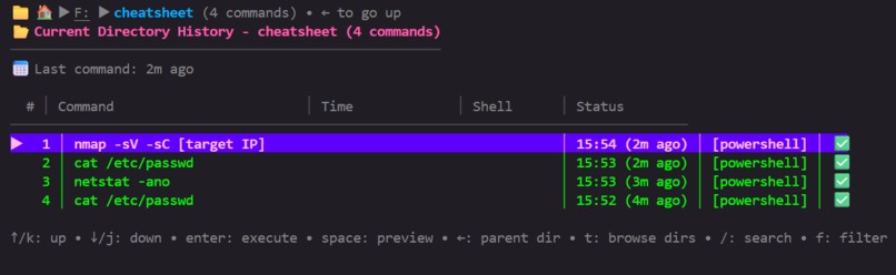 Terminal History Tracker – screenshot 2