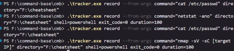Terminal History Tracker – screenshot 3