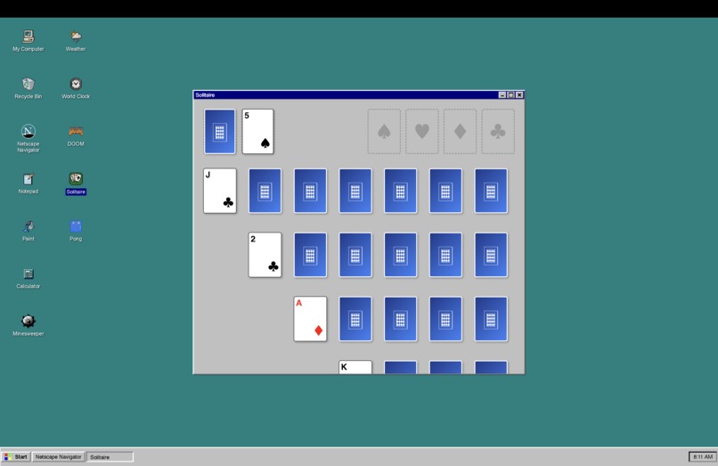 Netscape – screenshot 1