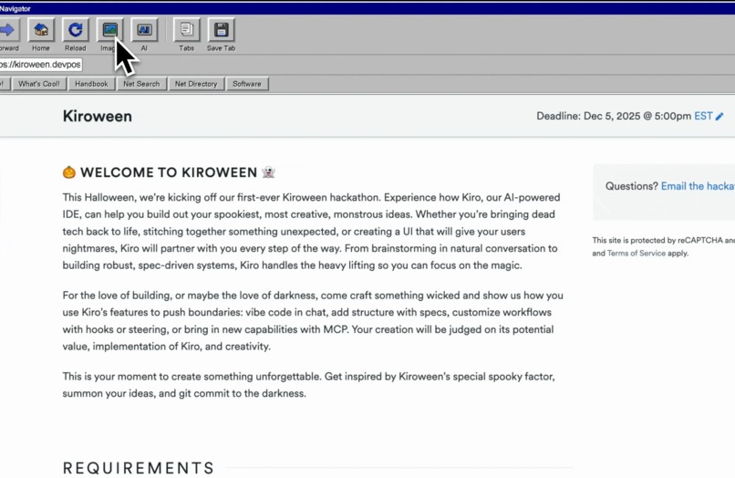 Netscape – screenshot 5