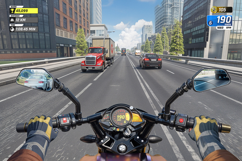 Highway Bike Riders – screenshot 1