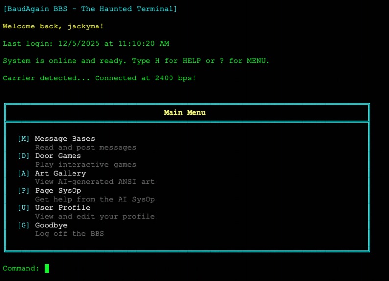BaudAgain – screenshot 3