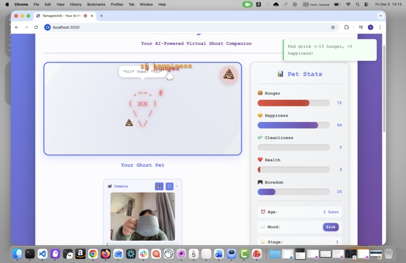 TamagotchAI – screenshot 1