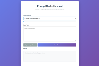 PromptBlocks