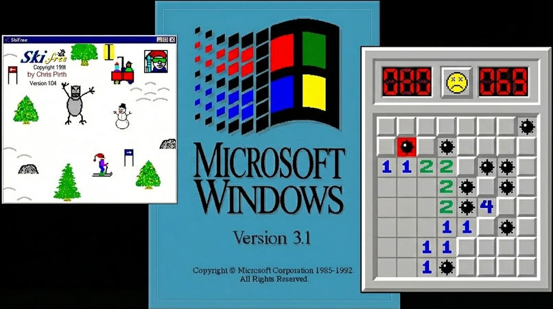 SkiSweeper – Race the Yeti, Solve the Puzzle – screenshot 1