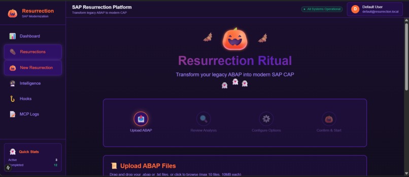 Kiro Powered - SAP Resurrection Platform – screenshot 4