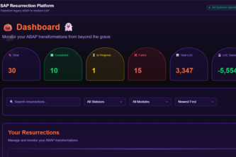 Kiro Powered - SAP Resurrection Platform