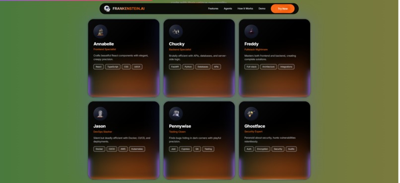 Frankenstein AI – screenshot 3
