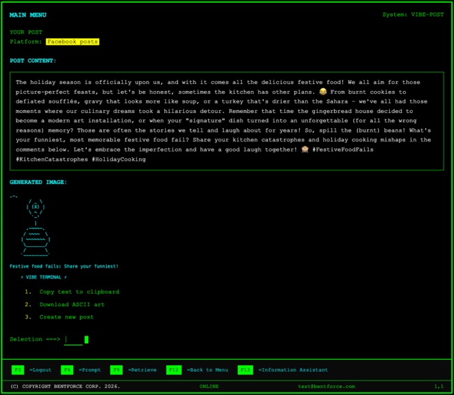 PHOSPHOR VIBE POST – screenshot 6