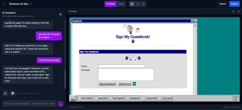 Retroweb: Bringing back the old internet design. – screenshot 5
