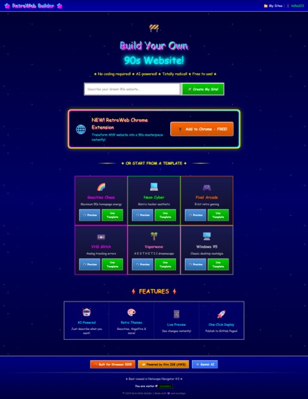 Retroweb: Bringing back the old internet design. – screenshot 4