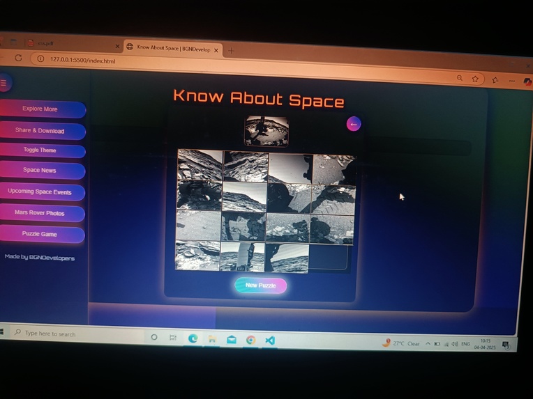 Know about space – screenshot 3
