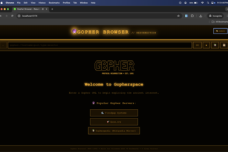 GOPHER BROWSER