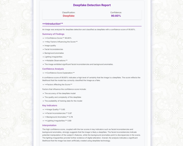 DeepFakeDetectX – screenshot 5