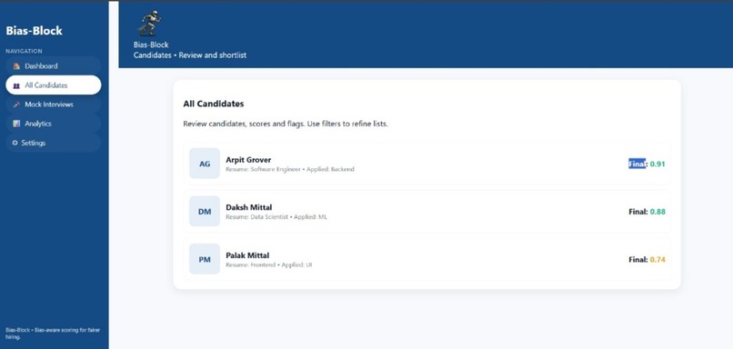 Bias-Block – screenshot 2