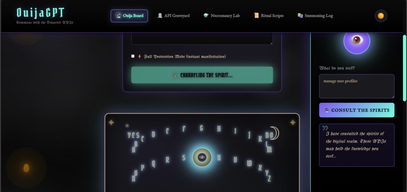 OuijaGPT – screenshot 8