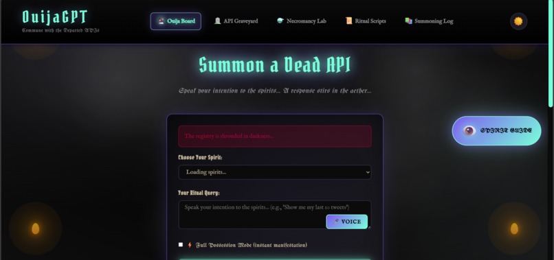 OuijaGPT – screenshot 9