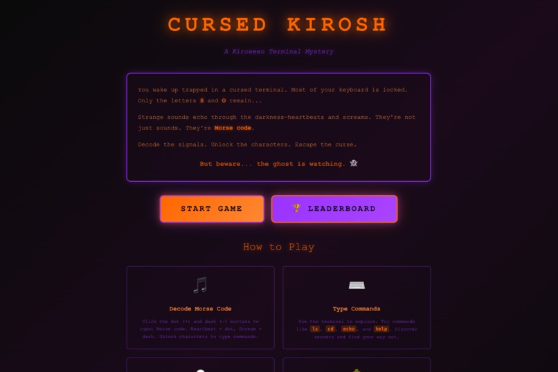Cursed Kirosh – screenshot 1