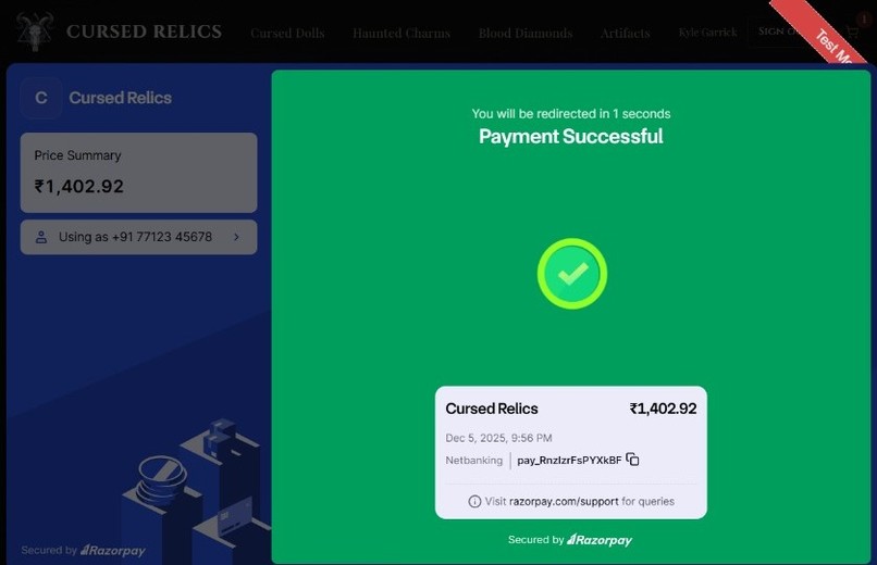 Cursed Relics – screenshot 1