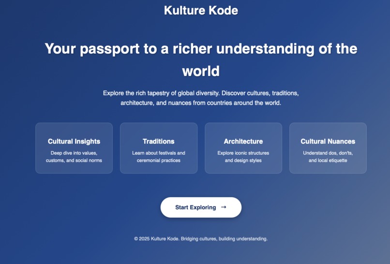 Kulture Kode – screenshot 1