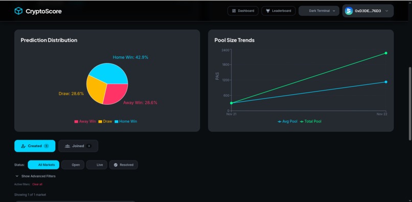 CryptoScore – screenshot 2