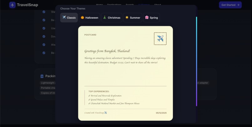 TravelSnap – screenshot 4