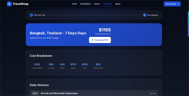TravelSnap – screenshot 5