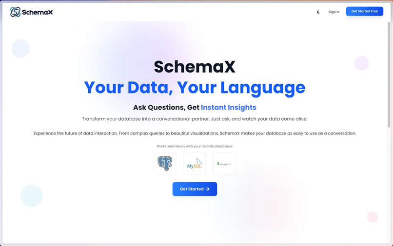 SchemaX – screenshot 1