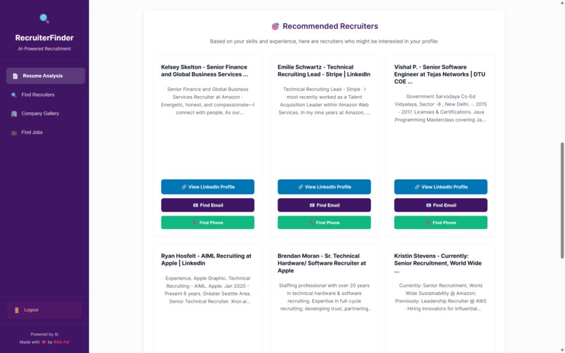 Find Recruiter – screenshot 6