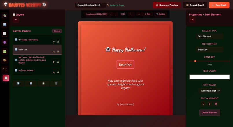 Haunted Wishify – screenshot 1