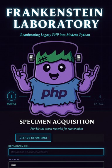 Strangler Studio with PHP Migration Tool – screenshot 1