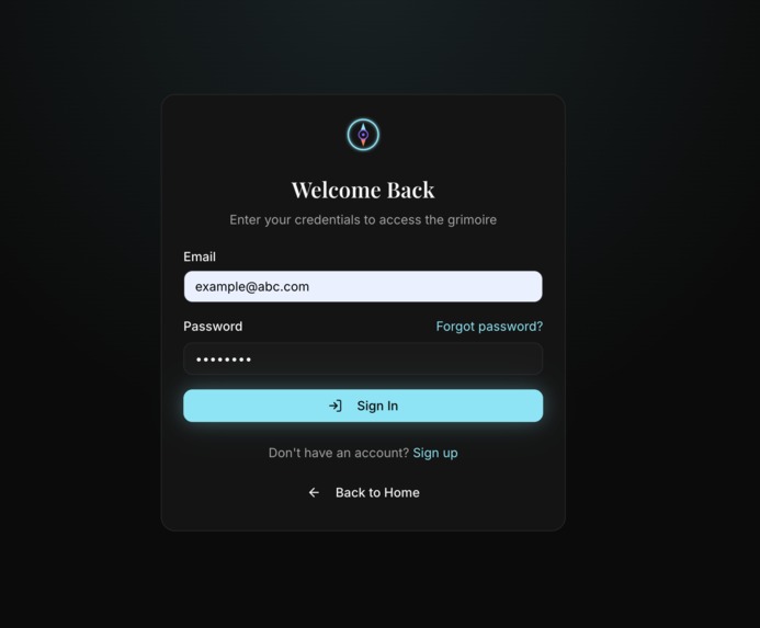 GRIMOIRE ENGINE – screenshot 4