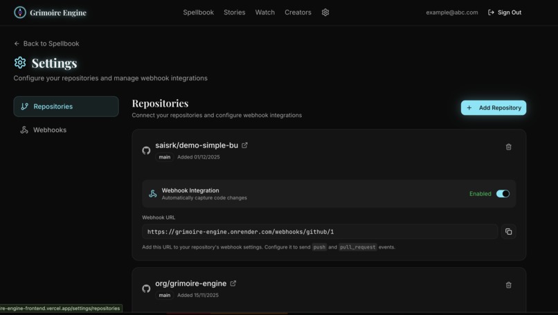 GRIMOIRE ENGINE – screenshot 6