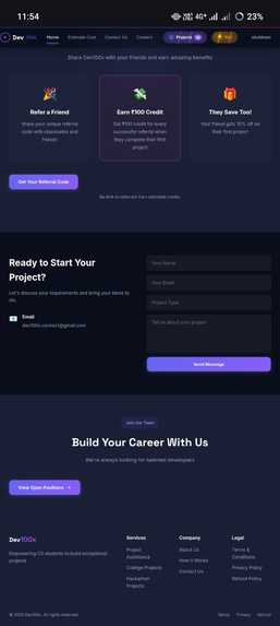 Dev100x – screenshot 3