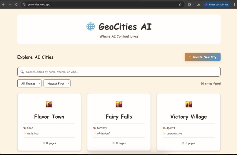 Geo Cities AI – screenshot 1
