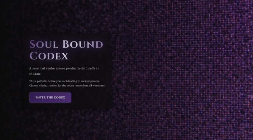 Soulbound Codex – screenshot 1
