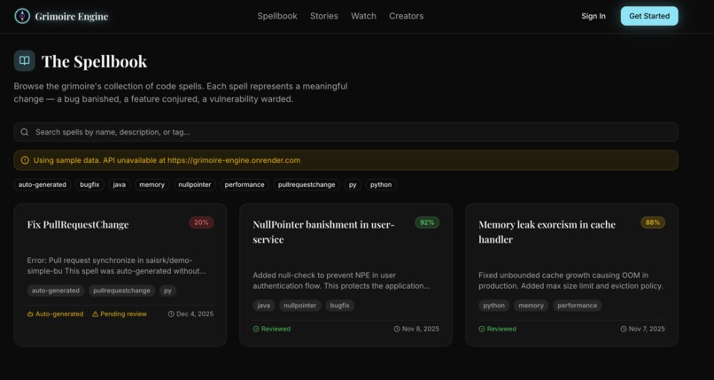 GRIMOIRE ENGINE – screenshot 9