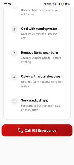QuickAid – Instant First-Aid & Emergency Action Guide – screenshot 3