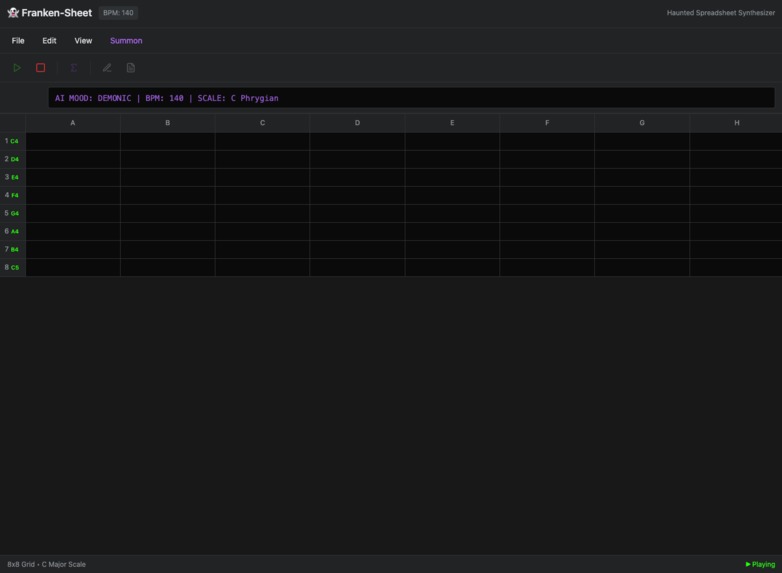 Franken Sheet – screenshot 1