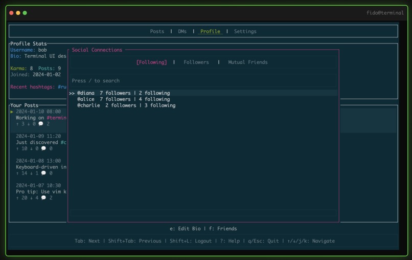 Fido – screenshot 2