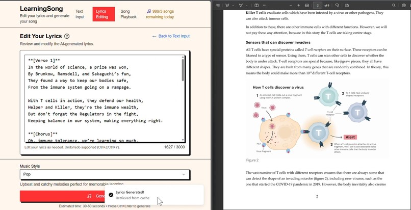 LearningSong – screenshot 3