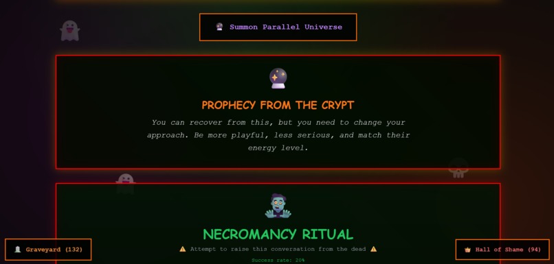 GHOSTED.GG  The Digital Morgue for Dead Conversations – screenshot 3