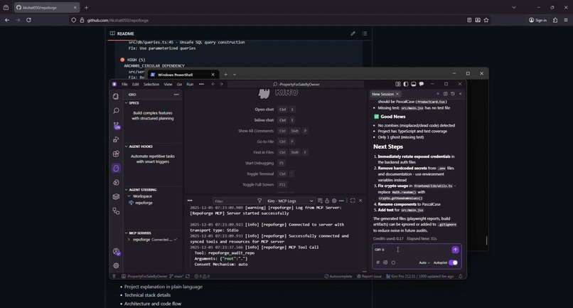 RepoForge – screenshot 3
