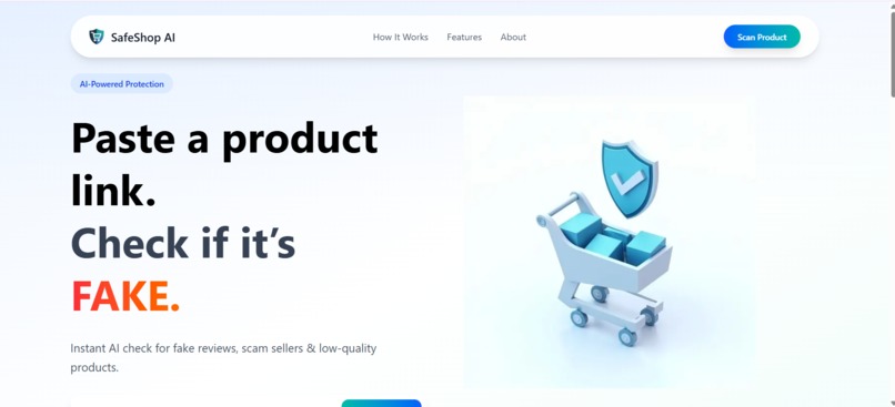 SafeShop AI – screenshot 1