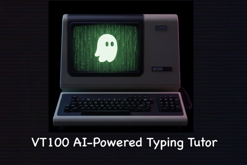 VT100 AI-Powered Typing Tutor – screenshot 1