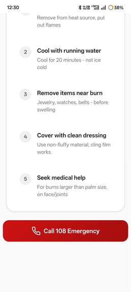 QuickAid – Instant First-Aid & Emergency Action Guide – screenshot 6