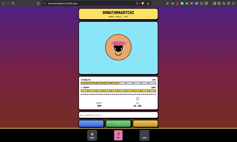 donutamagotchi – screenshot 1