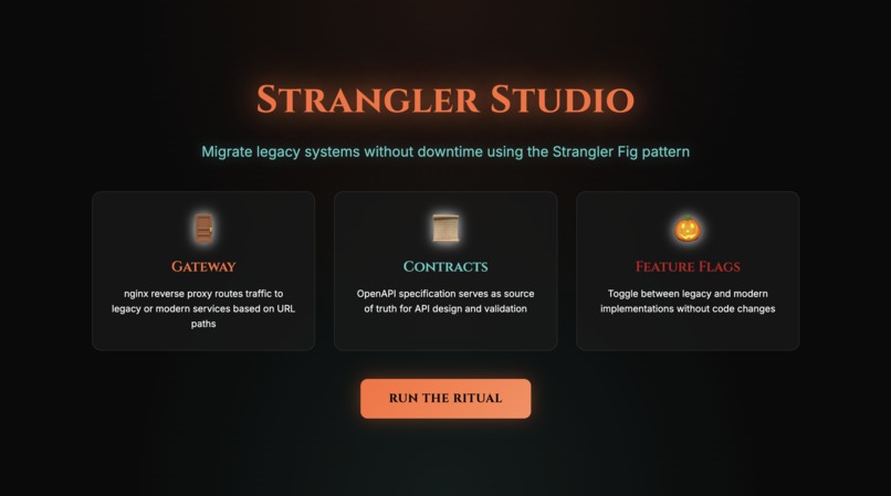 Strangler Studio with PHP Migration Tool – screenshot 4