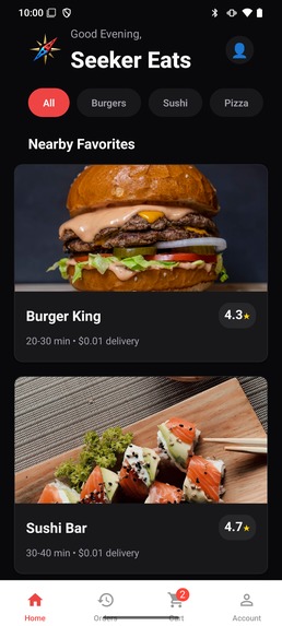 SeekerEats – screenshot 5