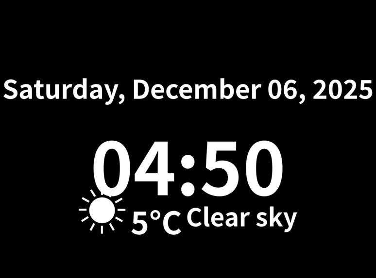 SumiClock – screenshot 1
